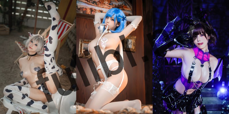 高质量coser@蜜汁猫裘 写真作品11套原版新作合集[971P+26V/31.2G]