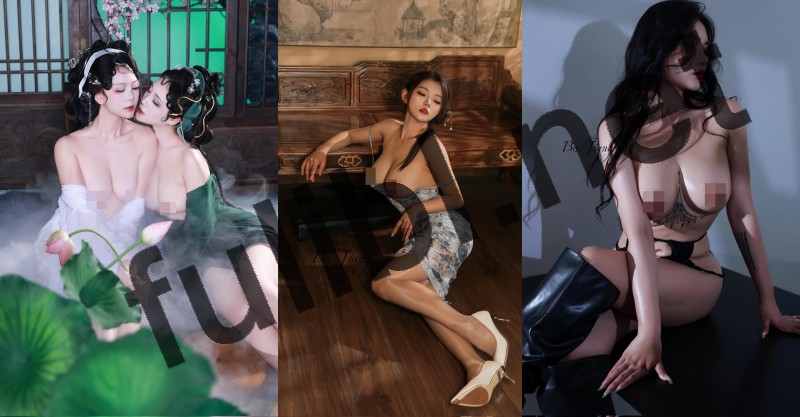 大佬女摄影师@波酱 人体写真作合集[802P+5V/1.35G]