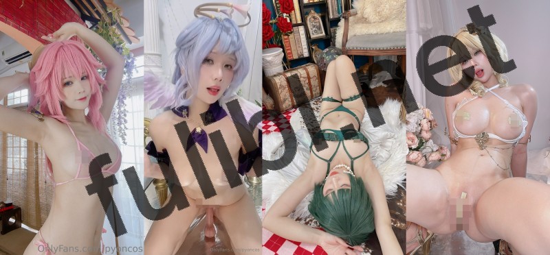 高质量coser@pyoncos 写真作品20套合集[879P+9V/6.13G]