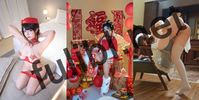 高颜值coser@yuuhui玉汇(Kokuhui)写真作品33套新作合集[2812P+48V/34.1G]